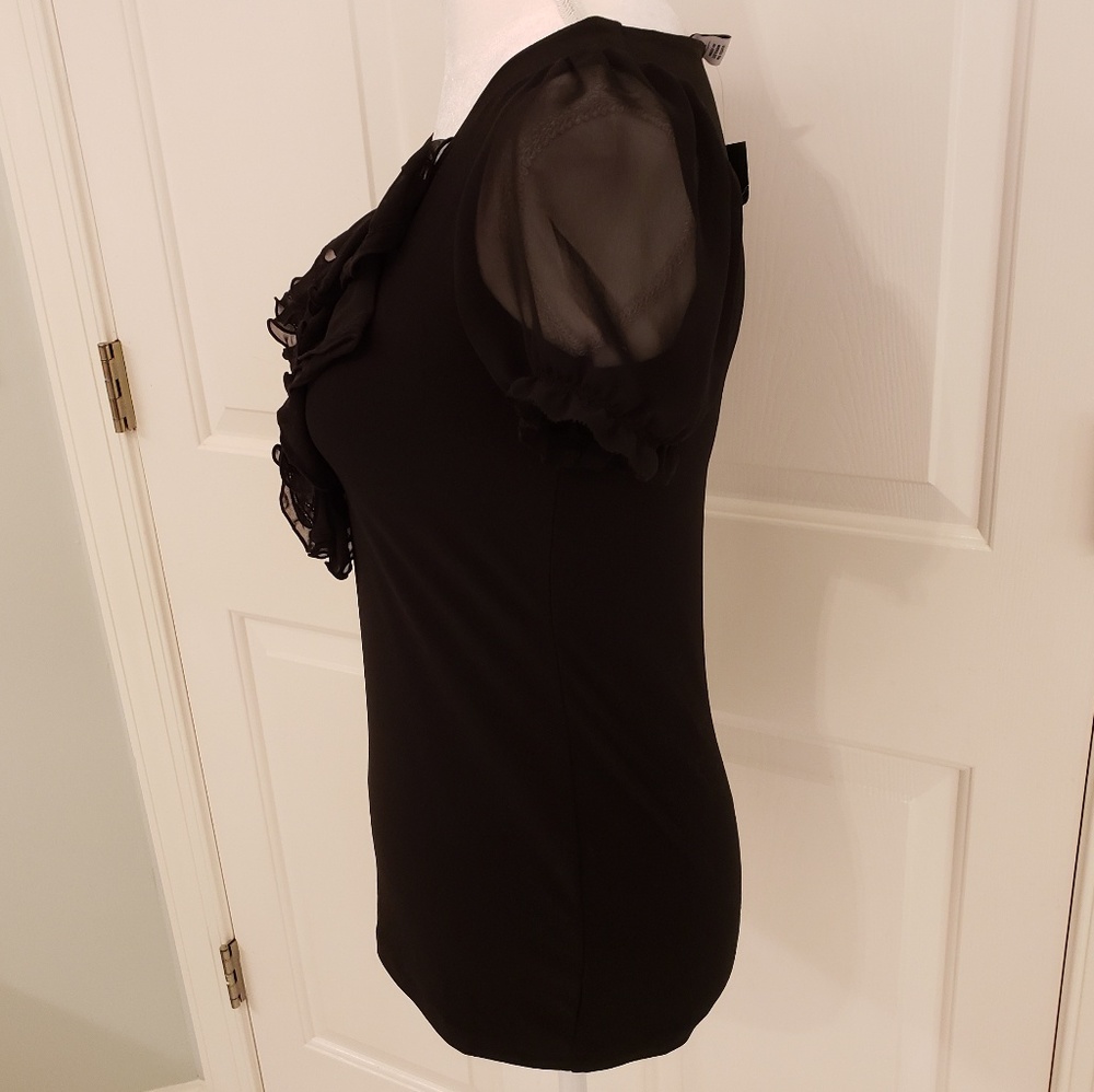 WHBM Ruffle Top NEW XS - Picture 4 of 6
